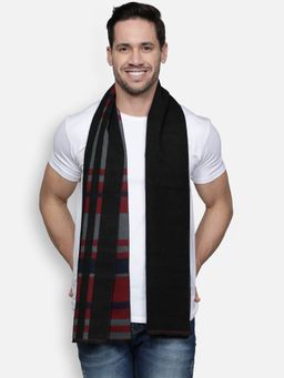 Alvaro Castagnino - Mens Viscose Black Muffler