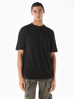 Jack & Jones - Men Oversized Black T-Shirt