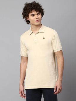 Beverly Hills Polo Club - New Classic Interlock Polo Beige