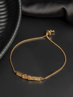 PRITA - Rose Gold Belt Bracelet