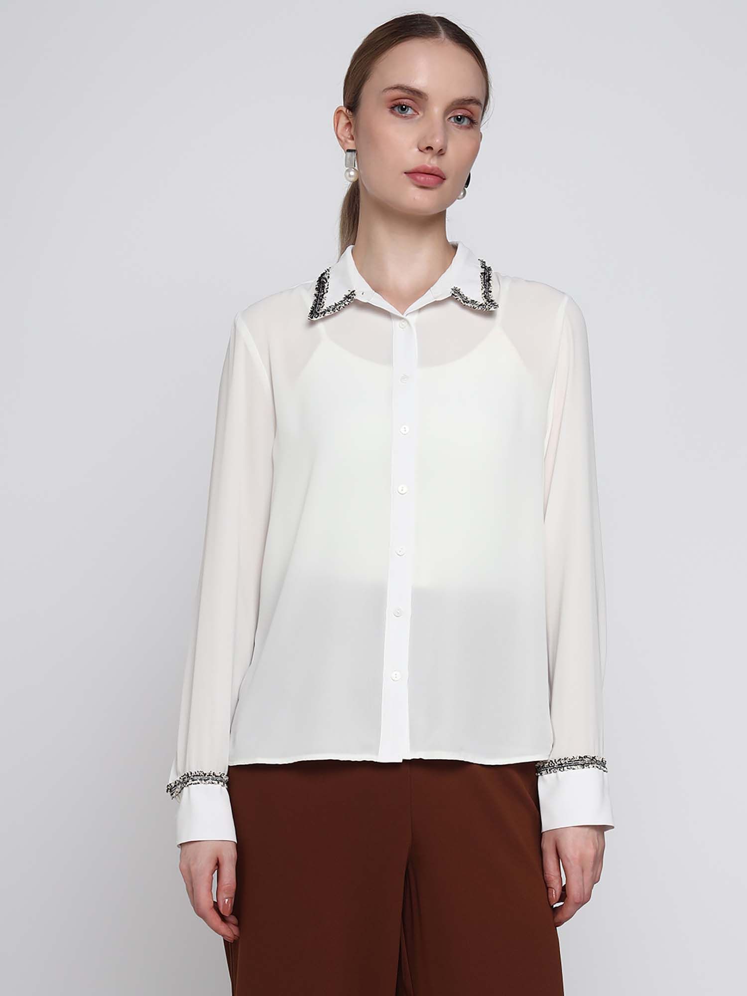 White Buttoned Shirt-image-39