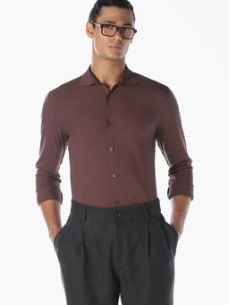 Jack & Jones - Men Slim Fit Purple Shirt