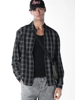 Jack & Jones - Men Oversized Black Shirt