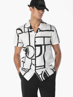 Jack & Jones - Men Comfort Fit White Shirt