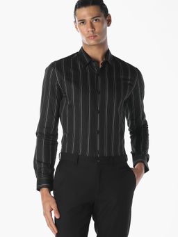 Jack & Jones - Men Slim Fit Black Shirt