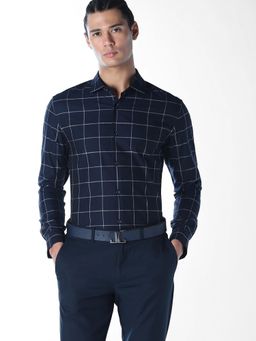 Jack & Jones - Men Slim Fit Blue Shirt