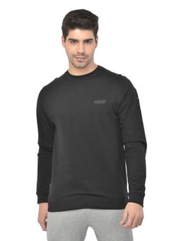 WOODLAND - Casualwear Cotton Black T-shirt For Mens