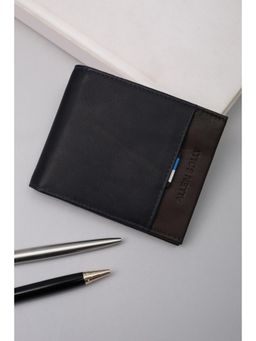 Allen Solly - Men Casual Navy Blue Solid Wallet