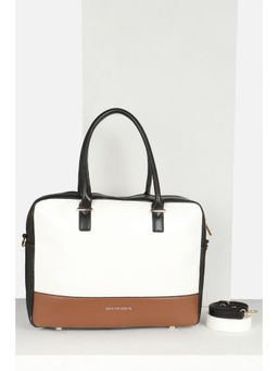 Van Heusen - Women Formal Multi-Color Colorblock Handbag with Detachable Strap