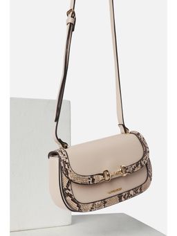 Van Heusen - Women Casual Beige Printed Sling Bag