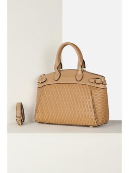 Van Heusen - Women Casual Brown Textured Handbag