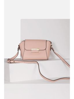 Van Heusen - Women Casual Pink Solid Sling Bag