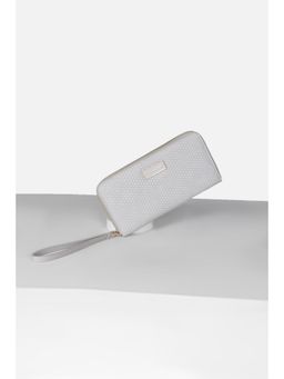 Van Heusen - Women Casual Grey Textured Wallet