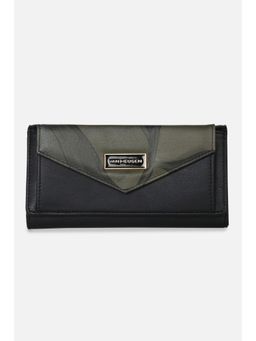 Van Heusen - Women Casual Black Printed Wallet