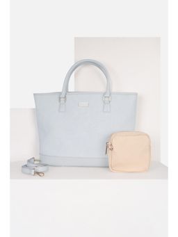 Van Heusen - Women Formal Grey Textured Handbag