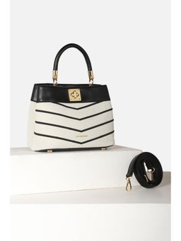 Van Heusen - Women Casual Black Stripes Handbag