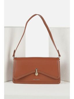 Van Heusen - Women Casual Brown Textured Handbag