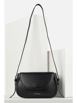 Van Heusen - Women Casual Black Solid Sling Bag