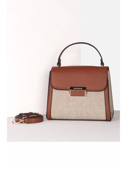 Van Heusen - Women Casual Multi-Color Colorblock Handbag with Detachable Strap