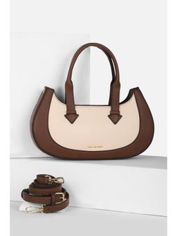 Van Heusen - Women Casual Multi-Color Colorblock Handbag with Detachable Strap