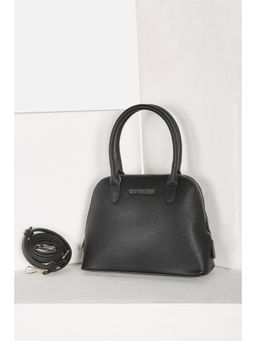 Van Heusen - Women Casual Black Textured Handbag