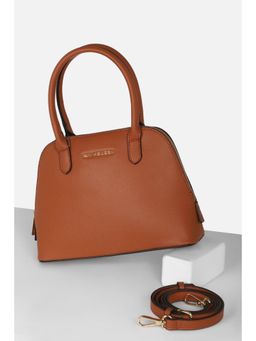 Van Heusen - Women Casual Brown Textured Handbag