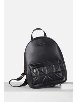 Van Heusen - Women Casual Black Textured Backpack