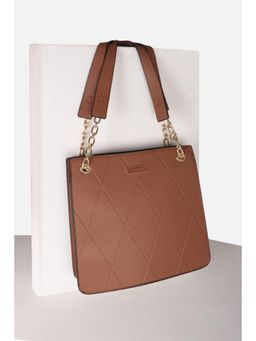 Van Heusen - Women Casual Brown Textured Sling Bag