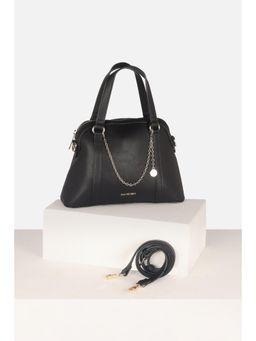 Van Heusen - Women Casual Black Textured Handbag