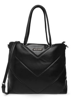 Marina Galanti - Black Color Soft PU Material Medium Size Shopping Bag - MB0355SG3001