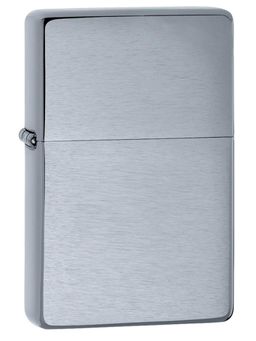 Zippo - Brushed Chrome Vintage Windproof Pocket Lighter