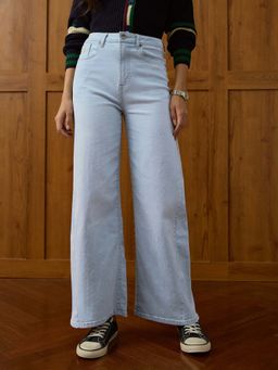 U.S. POLO ASSN. - Blue High Rise Baggy Fit Jeans