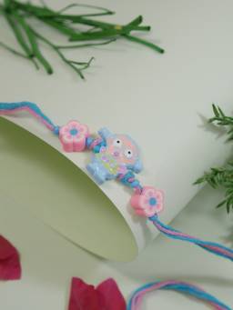 I Jewels - Multi-Color Fancy Cartoon Kids Rakhi Gift Set