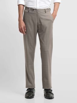Arrow - Checked Hudson Regular Fit Trousers