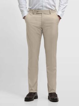 Arrow - Dobby Hudson Regular Fit Trousers