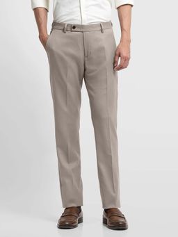 Arrow - Dobby Hudson Regular Fit Trousers