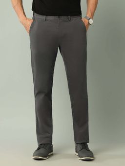 Arrow Sports - Slim Fit Solid Trousers