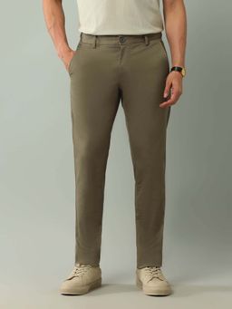 Arrow Sports - Slim Fit Solid Trousers