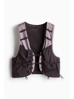 H&M - Women Brown Lightweight Running Vest Jacket