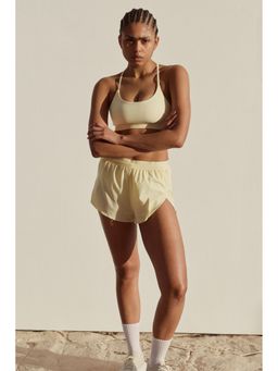 H&M - Women Yellow Short Running Shorts