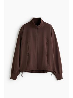 H&M - Women Brown Sports Track Jacket With Softmove