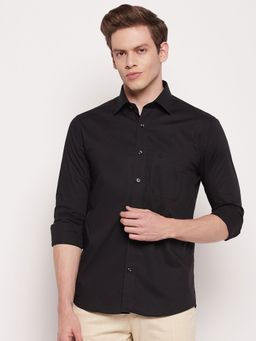 Cantabil - Men Black Shirt