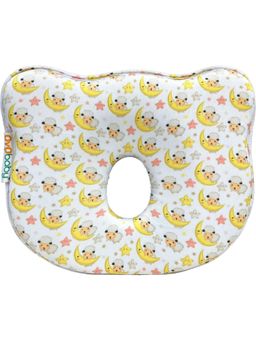 OYO BABY - Round Head Shaping Pillow for New Born Baby Cotton Soft Fabric (0-3 Years)