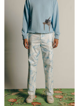 No Grey Area - White Straight Leg Cargo