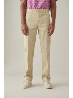 No Grey Area - Beige Twill Cargo Rice