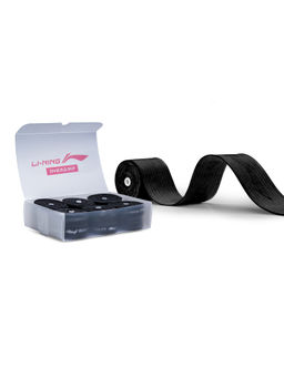 Li-Ning - GP 20 Boost Overgrip for Badminton Racket (Black, Pack of 6)