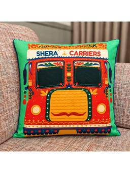 Crown of Poppies - Retro Six-Sided Game Night Cushion Cover (16x16)