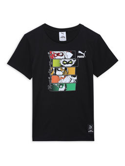 Puma - x MIRACULOUS Kids Black T-Shirt
