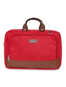 MBOSS - Faux Leather 15.6 Inch Laptop Messenger Bag