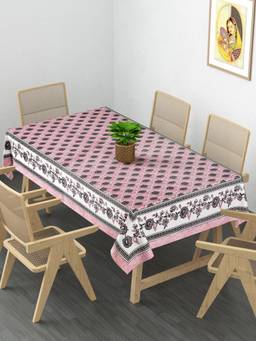 House of Gulab - Multi-Color Floral Printed 1 King Bedsheet, 1 Jaipuri Razai/Quilt, 2 Pillow Covers